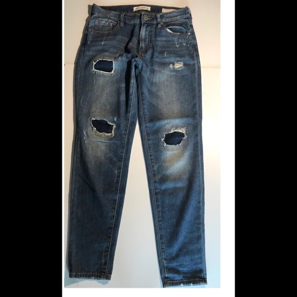 BULLHEAD Boyfriend Distressed Jean 3 Juniors - Picture 2 of 7